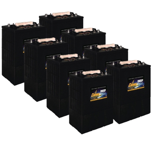 CR-390 Crown Replacement For L16E-AC, 6V 390 Ah Deep Cycle Battery X8